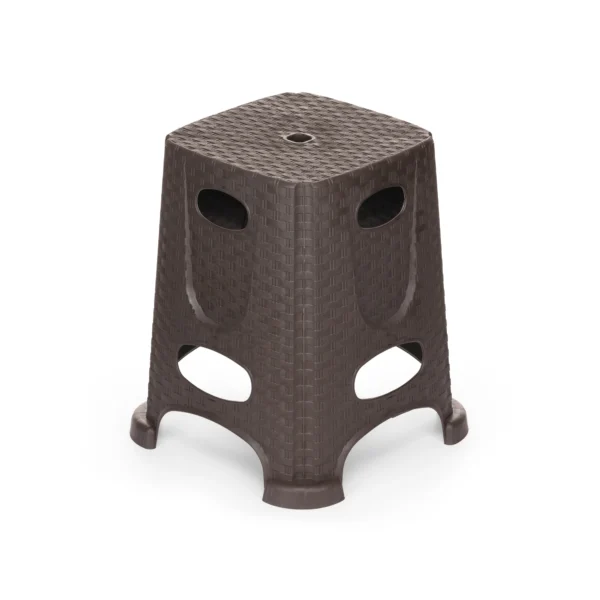 Σκαμπό Εξωτερικού Χώρου Rattan Tif Βαρέως Τύπου 37x37x45 εκ. σε 2 χρωματα