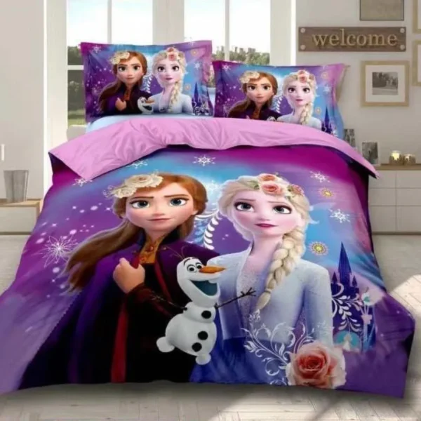Σετ Σεντόνια Μονό Frozen Fever – 3 Τεμαχίων