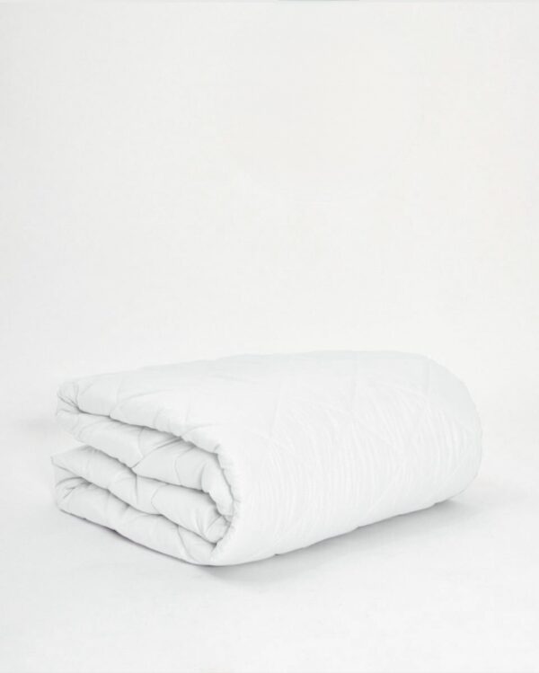 Κουβερλί Λευκό Μονόχρωμο – 100% Βαμβάκι – 160x240 cm