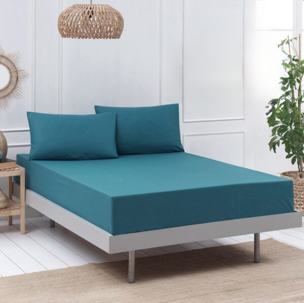 Καλοκαιρινό Κουβερλί 220x240 – Πετρόλ