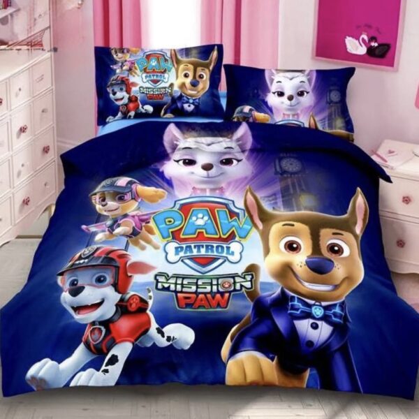 Σετ Σεντονιών 3 Τεμαχίων "Paw Patrol Heroes"