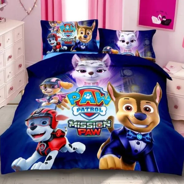 Σετ Σεντονιών 3 Τεμαχίων "Paw Patrol Heroes"