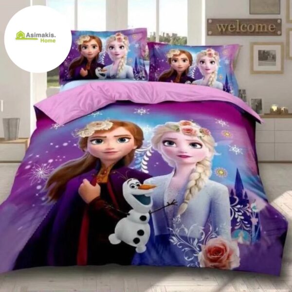 Παιδικό Κουβερλί Frozen 160×240 με Μαξιλαροθήκη 50×70