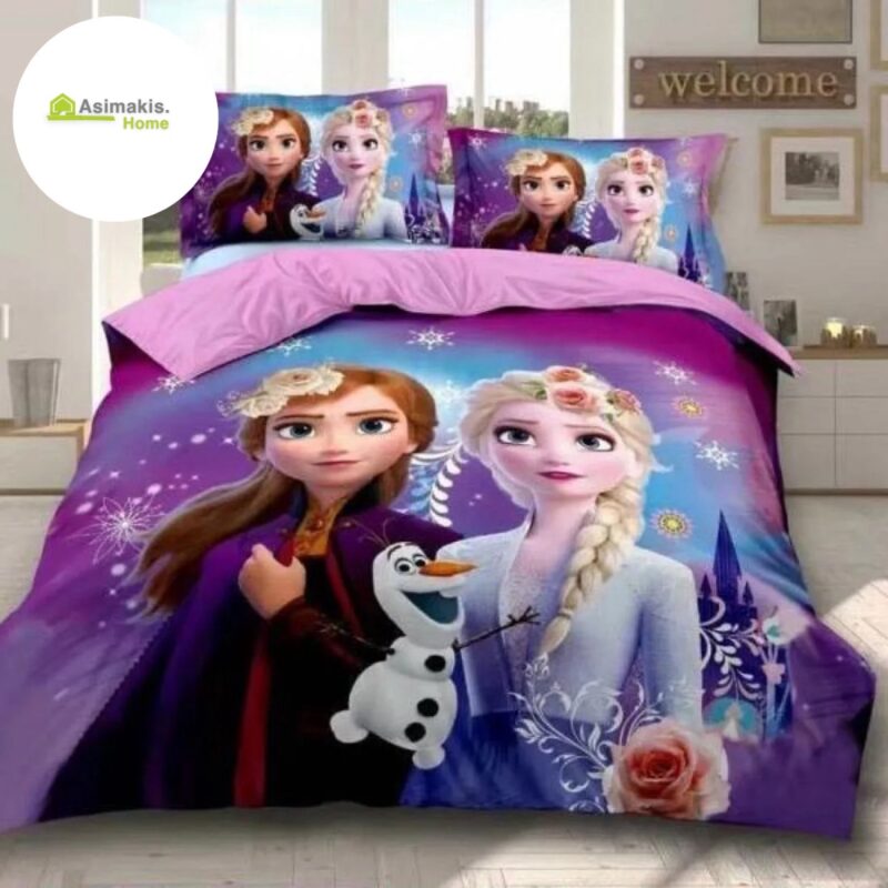 Παιδικό Κουβερλί Frozen 160×240 με Μαξιλαροθήκη 50×70