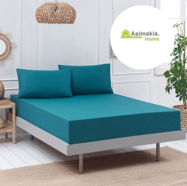 Καλοκαιρινό Κουβερλί 220x240 – Πετρόλ