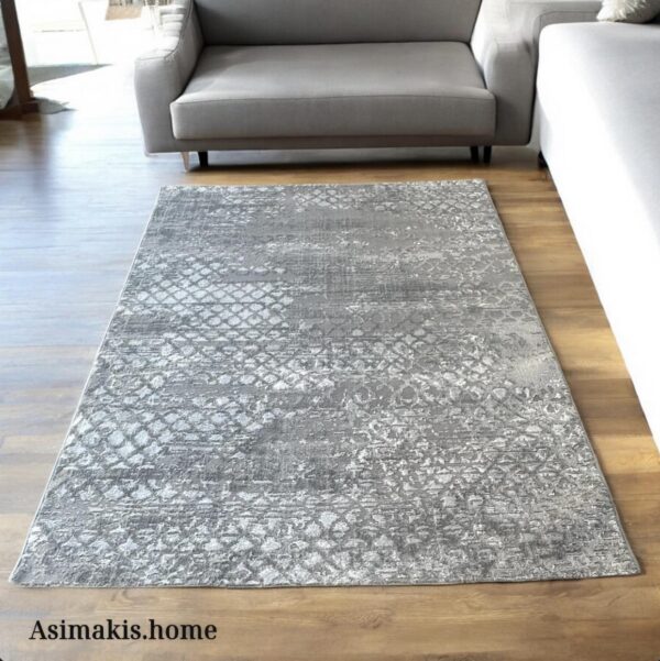 Ανάγλυφο Χαλί Γκρι – 200x290cm