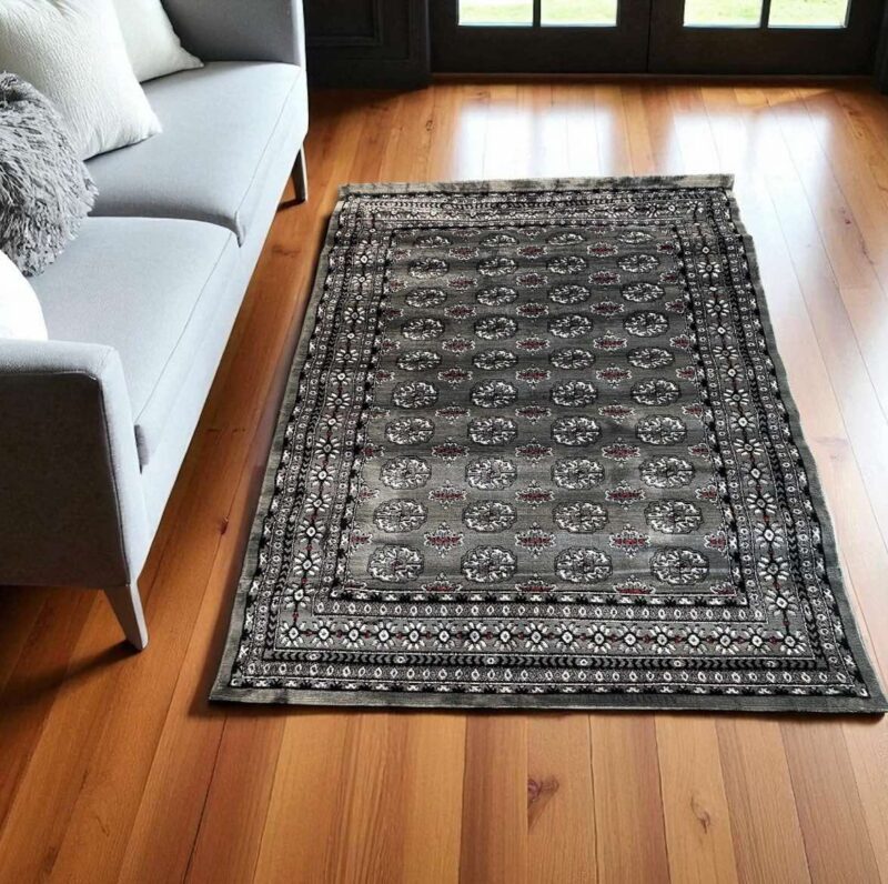 Κλασσικό Χαλί 240x300 εκ. (Γκρι)