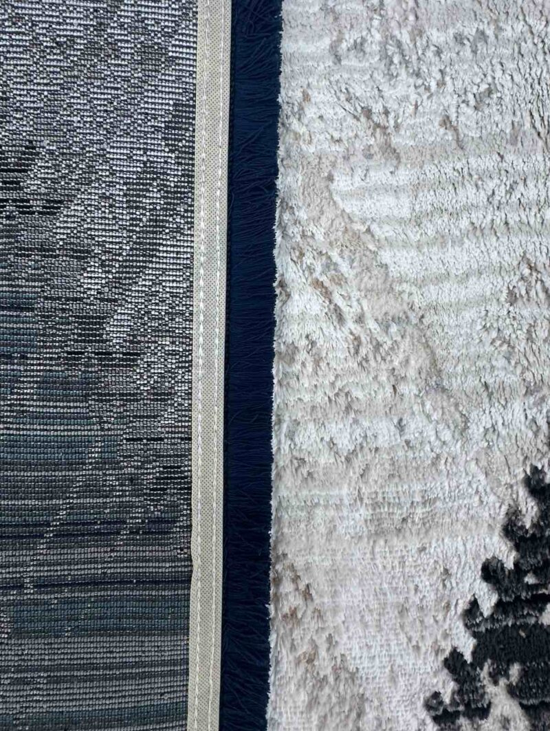 Ανάγλυφο Χαλί με Κρόσσια 200x290 cm – Γεωμετρικό Σχέδιο - Image 2