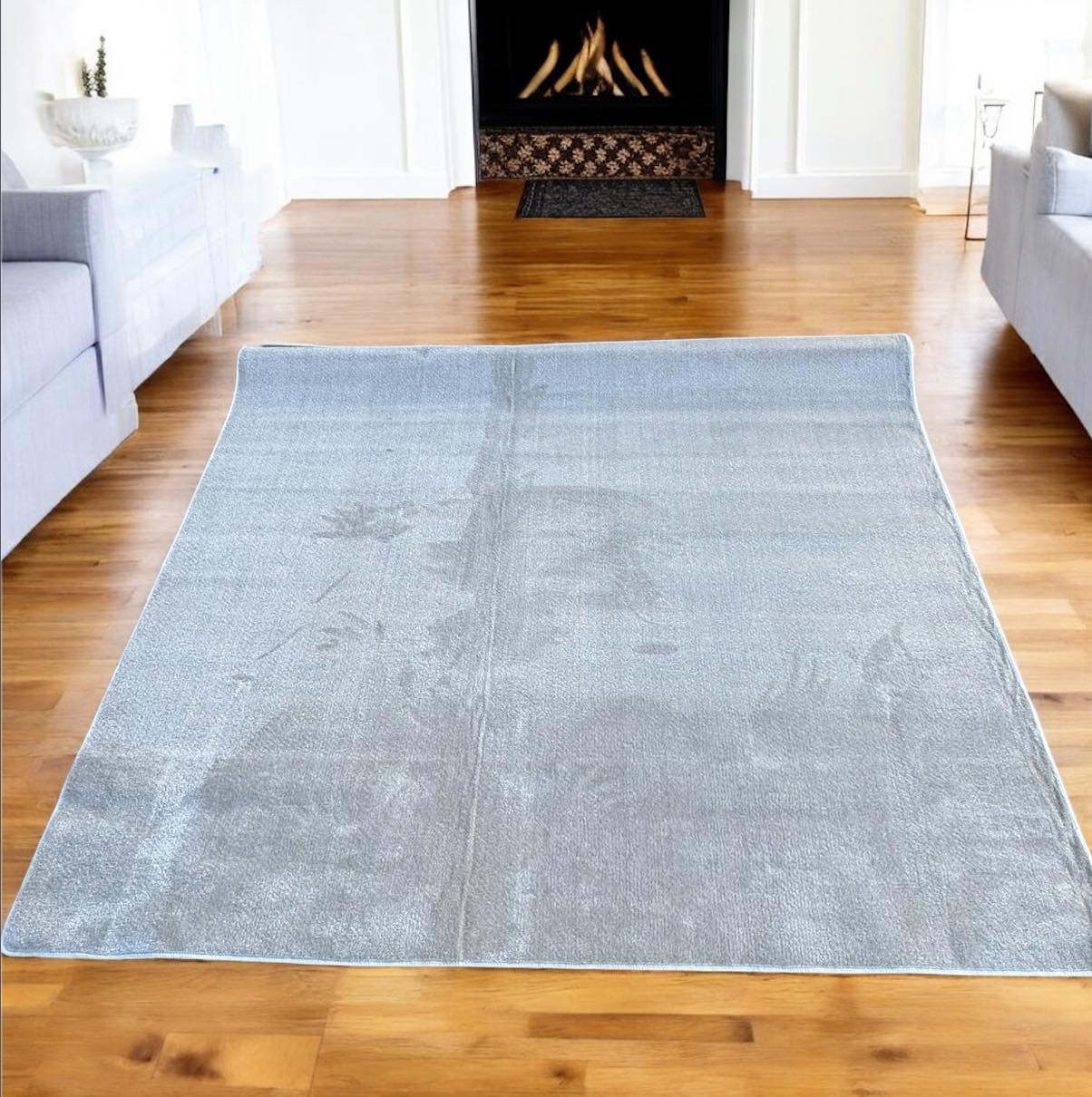 Μοκέτα Εκρού Ανοιχτή Ανάγλυφη Οικολογική Αντιολισθητική 200x250