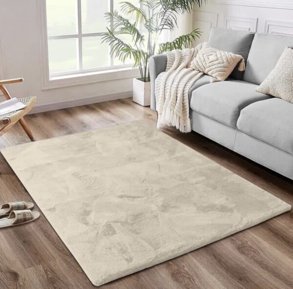 Χαλί Πετσετέ Αντιολισθητικό – Εκρού 130x190 εκ.