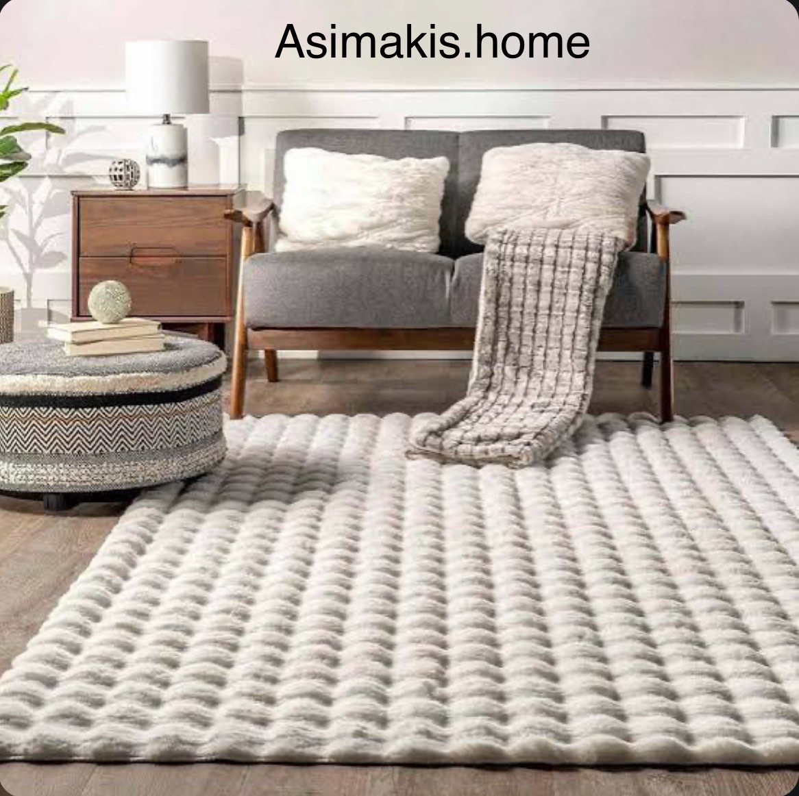 Χαλί Rabbit Πετσετέ Υφής – Εκρού 200x280 εκ.