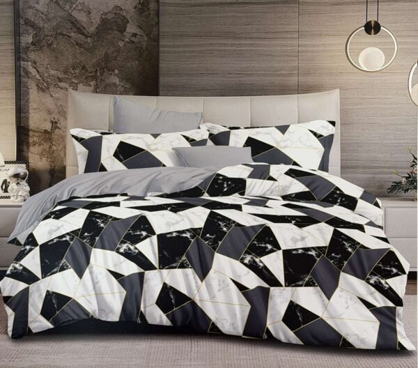 Σετ Παπλωματοθήκης Πολύχρωμο – Ασημάκης home (Διπλό)