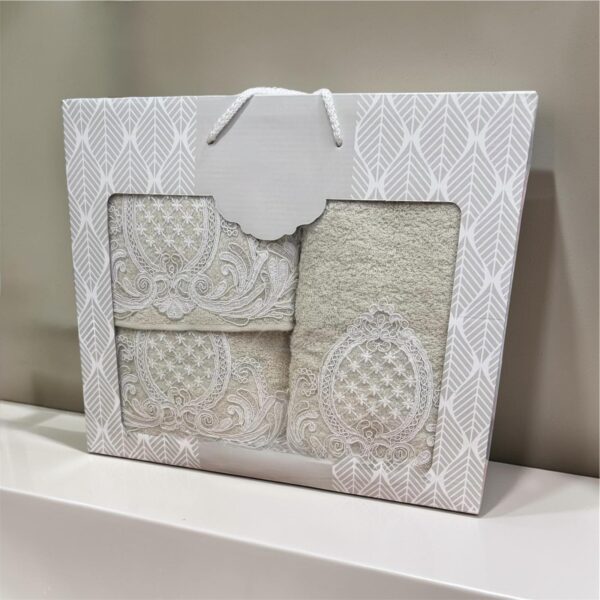 Σετ Πετσετών 3 Τεμαχίων – Διαχρονική Κομψότητα