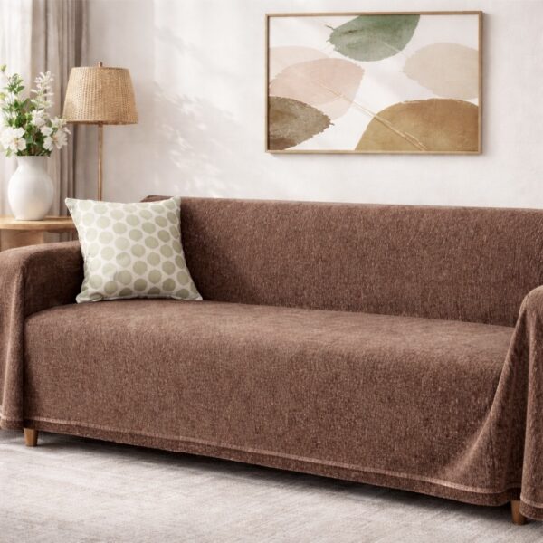 Σετ Ριχτάρια Καναπέδων 3 Τεμαχίων – Σελίν Καφέ Σκούρο | Ασημάκης Home