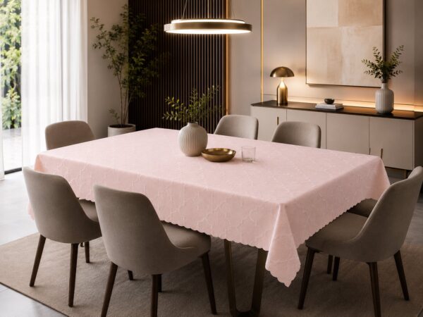 Τραπεζομάντηλο Baby Pink Ανάγλυφο 140x180 εκ.