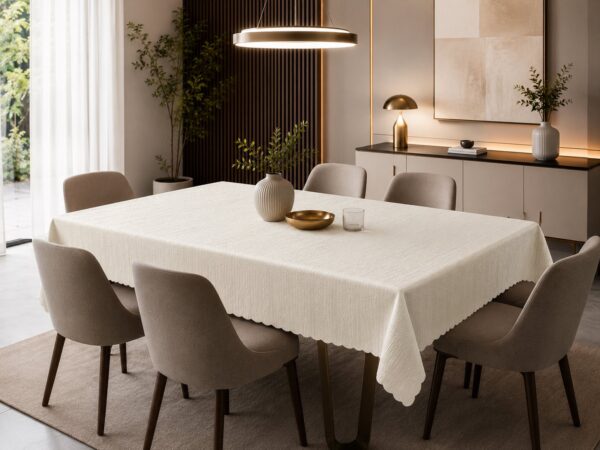 Τραπεζομάντηλο Champagne Beige Ανάγλυφο 140x180 εκ.
